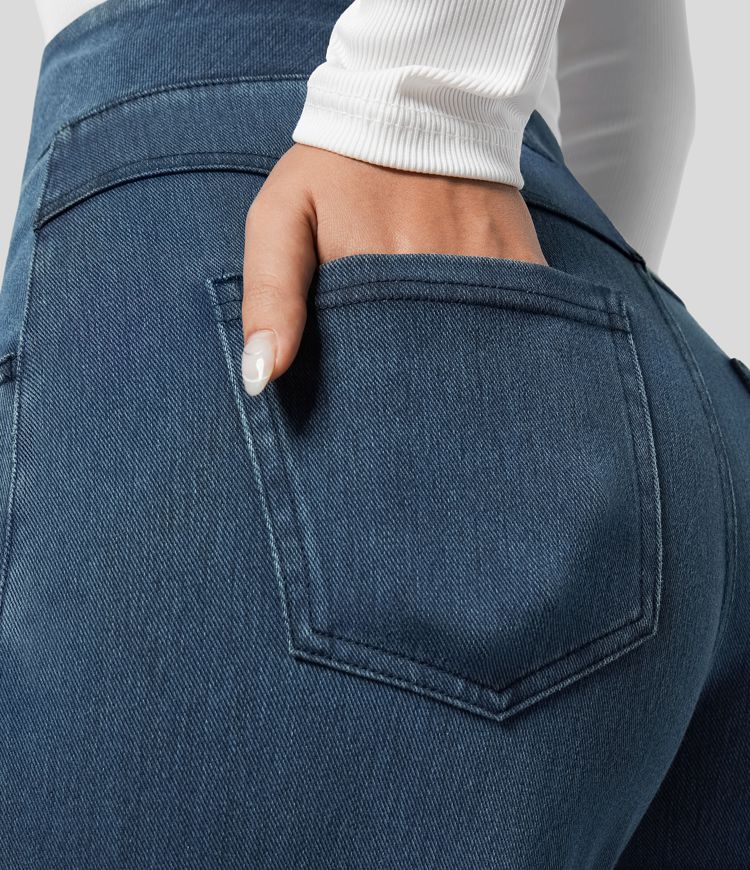 Elevate | Comfort Flared Broek met Hoge Taille