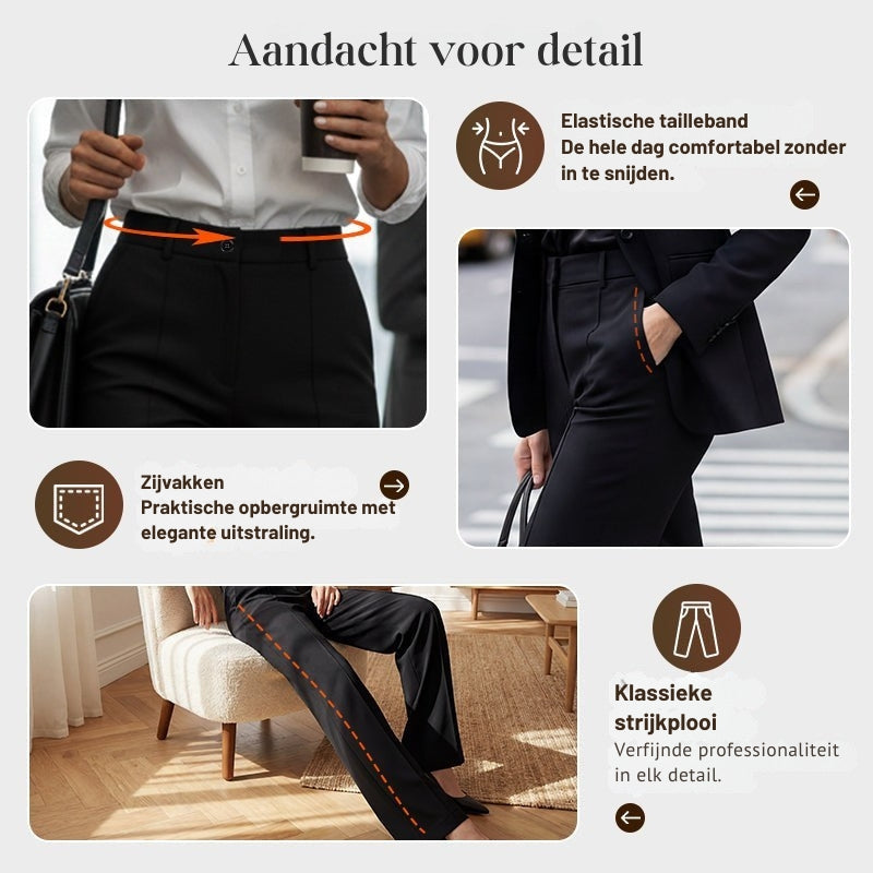 Lunette | Damesbroek met hoge taille
