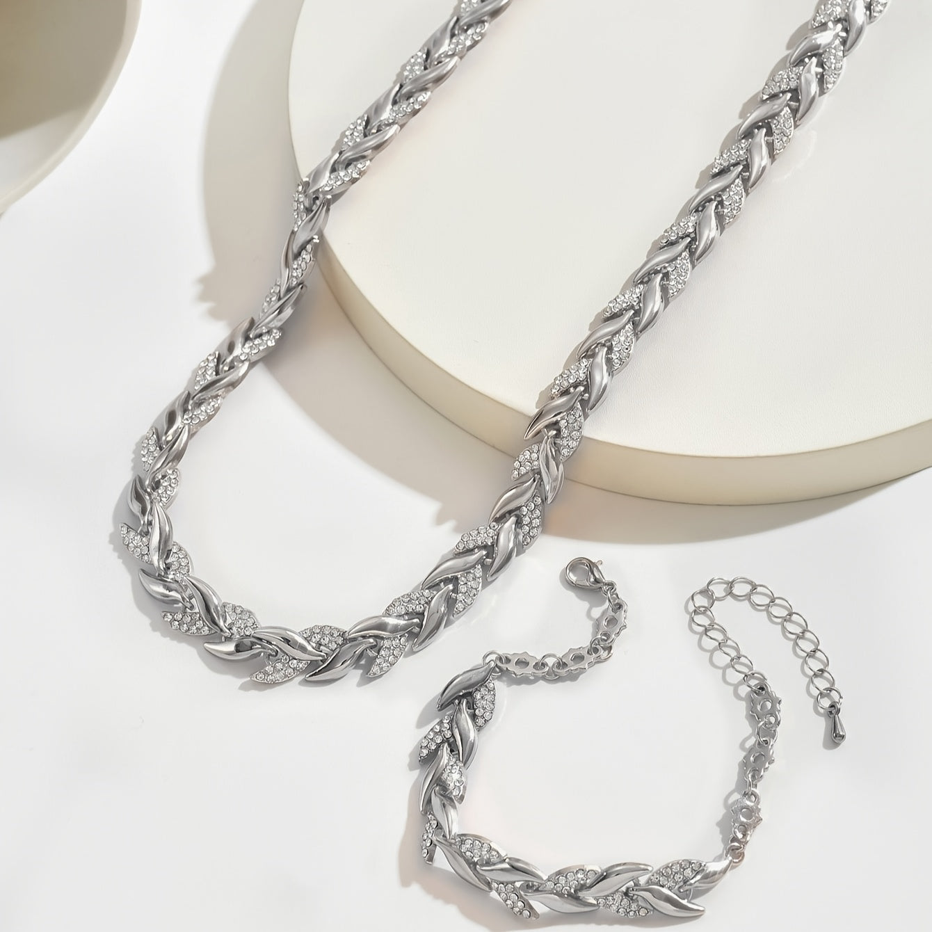 Maré | Handgemaakte Visgraat Ketting & Armband Set
