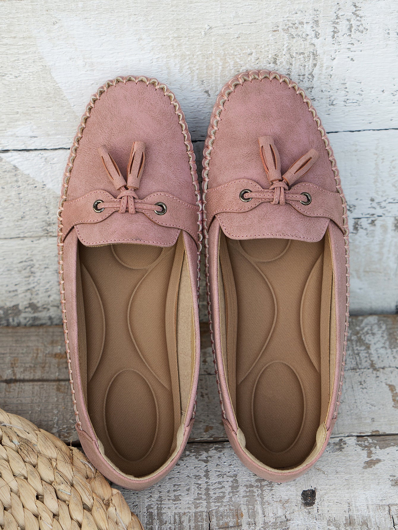 Serenza — Stijlvolle dames loafers met strikdetail en flexibele comfortzool