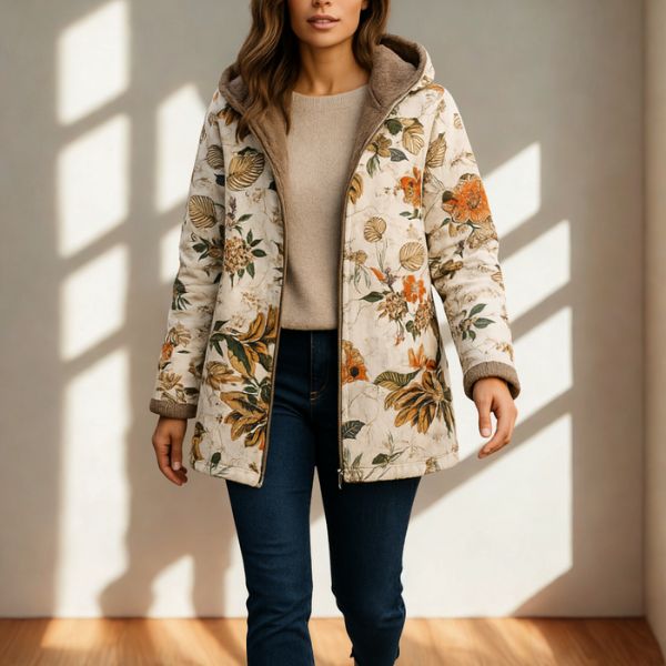 Aurora | Stijlvolle Jas met Fleecevoering