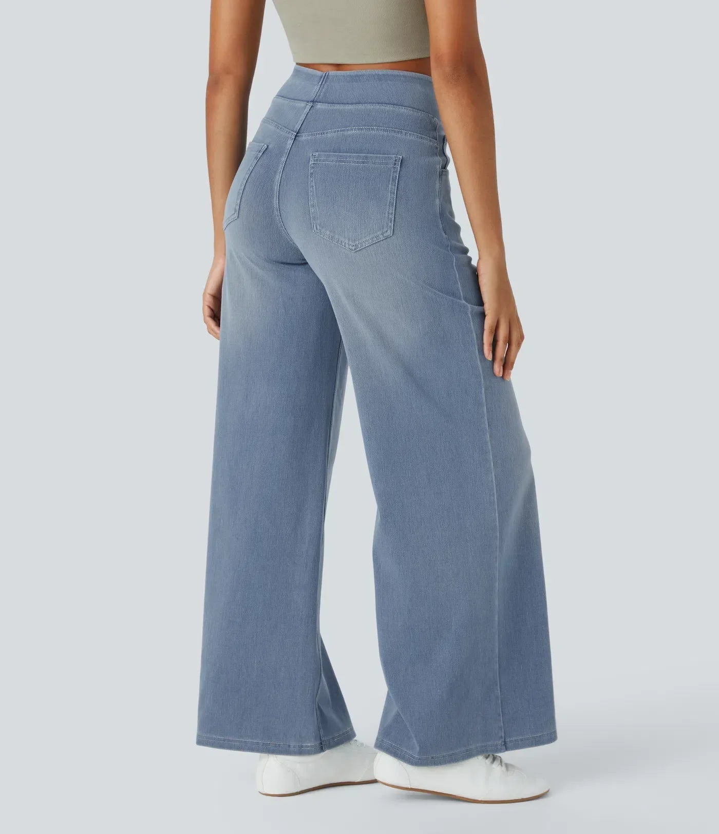 Elevate | Comfort Flared Broek met Hoge Taille