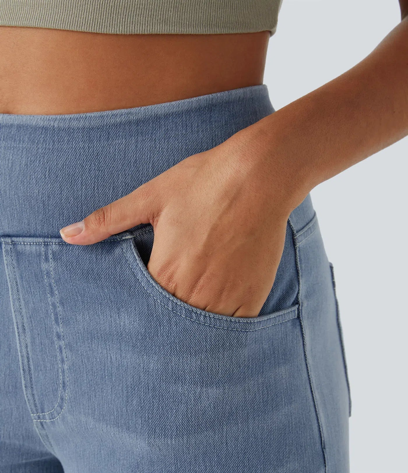 Elevate | Comfort Flared Broek met Hoge Taille