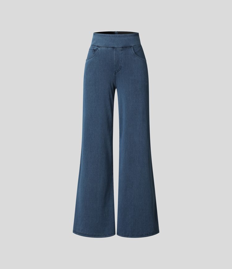 Elevate | Comfort Flared Broek met Hoge Taille