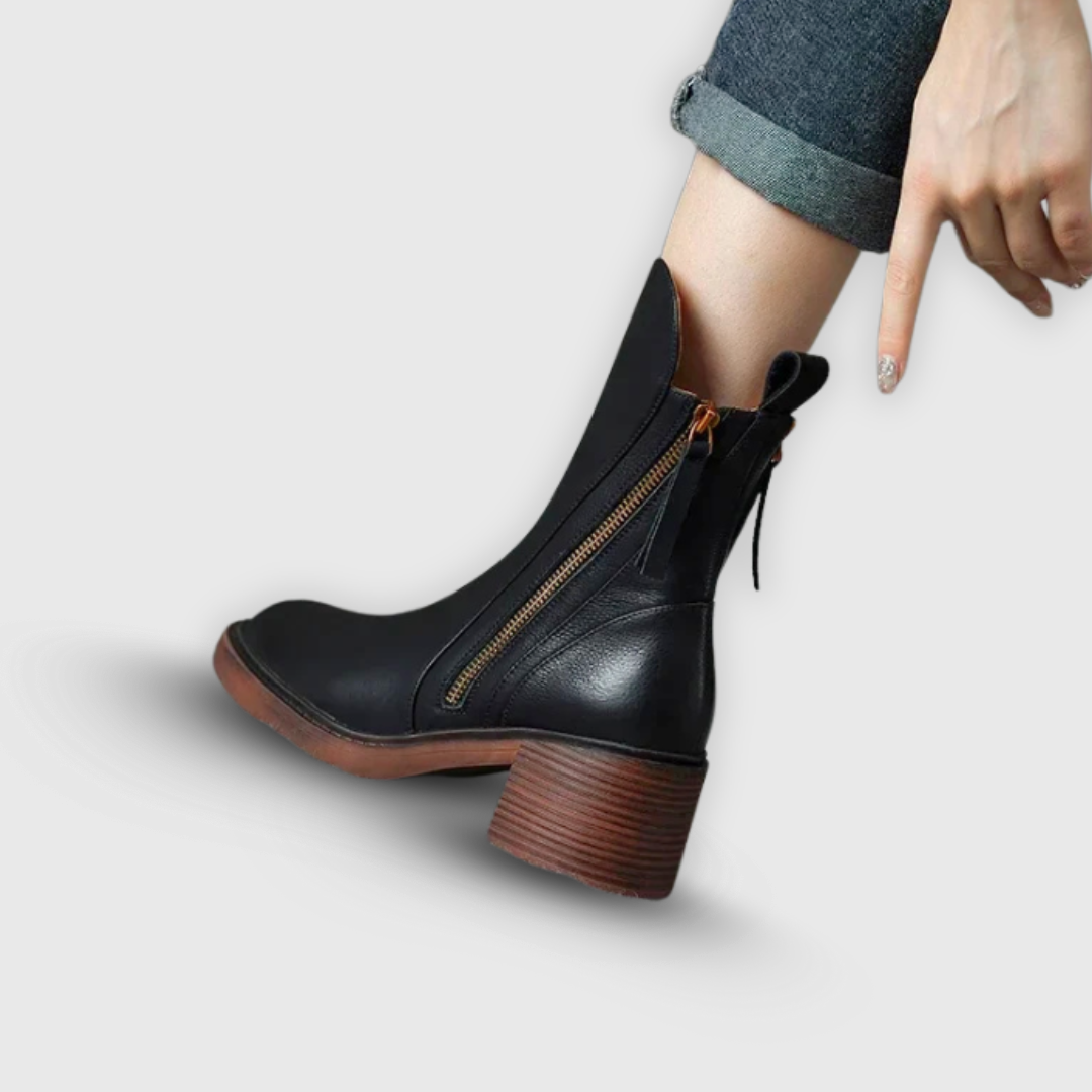 Amberlyn | Stijlvolle Enkellaarsjes voor Dag & Nacht