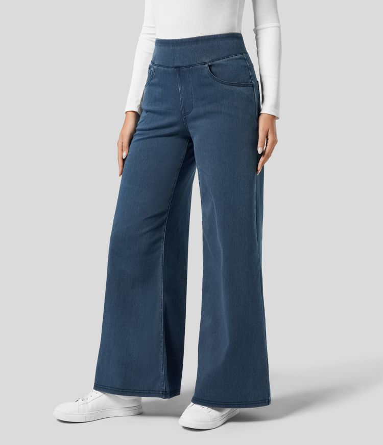 Elevate | Comfort Flared Broek met Hoge Taille
