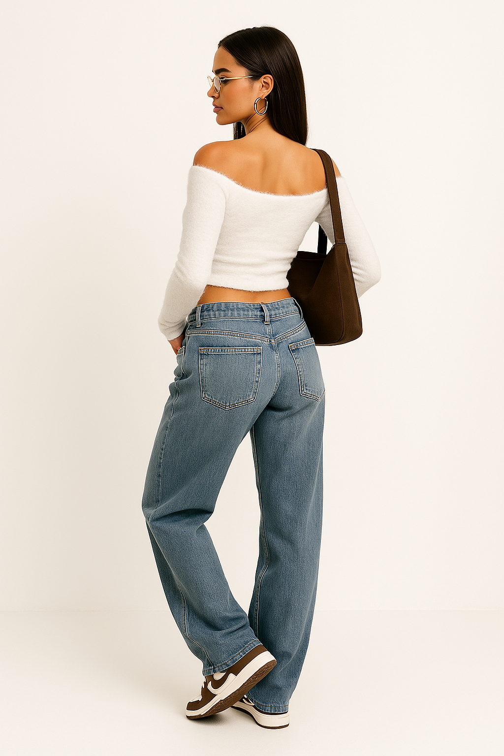 Luna - Low rise jeans