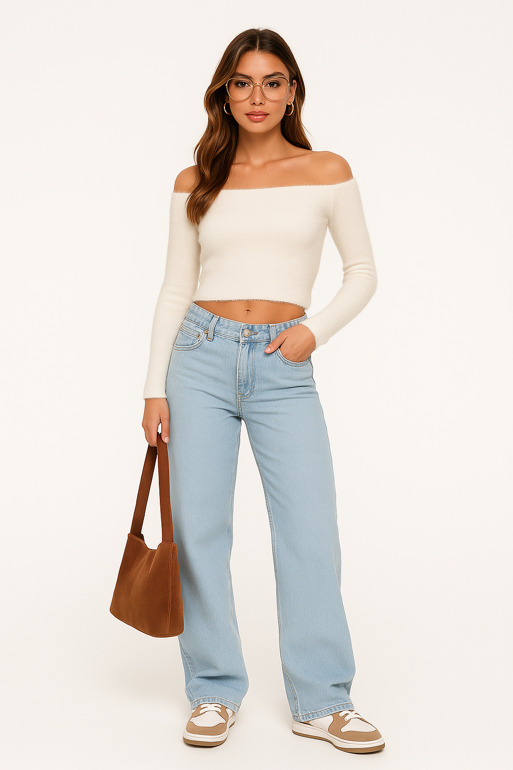 Luna - Low rise jeans