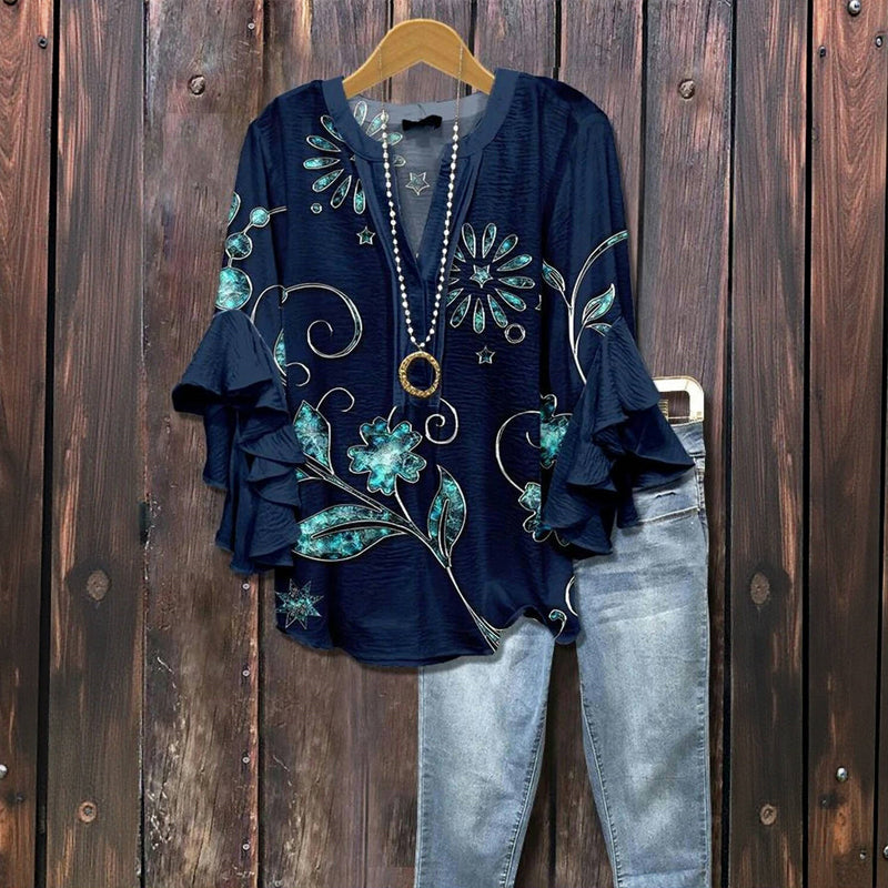 Fleur de Vintage Blouse