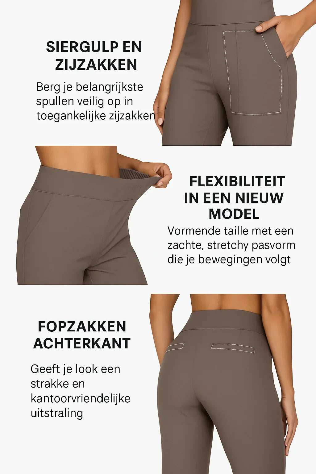 Noora™ | dé comfortabele stretchbroek voor elke vrouw - 1+1 GRATIS