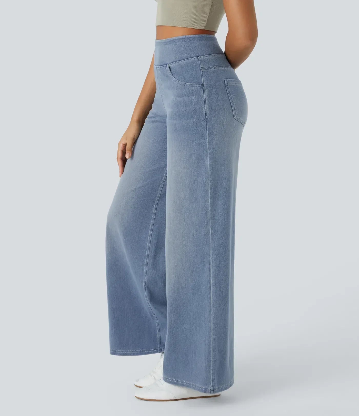 Elevate | Comfort Flared Broek met Hoge Taille